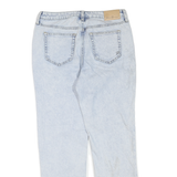 SEVEN Womens Regular Fit Straight Leg Denim Light Wash W28 L29 Classic Zip Jeans