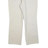 DICKIES Mens Jeans Beige Regular Straight Denim W36 L30 Workwear Casual Zip