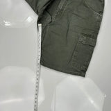 Wrangler Cargo Carpenter Shorts - 35W 10L Green Cotton