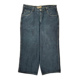 Unbranded Wide Leg Jeans - 42W 32L Dark Wash Denim