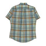 Tommy Hilfiger Checked Short Sleeve Shirt - Large Multicoloured Cotton