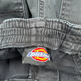 Dickies Cargo Trousers - 29W 27L Black Cotton