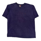 Tommy Hilfiger T-Shirt - XL Purple Cotton