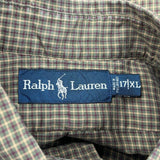 Ralph Lauren Checked Shirt - XL Brown Cotton