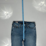 True Religion Skinny Jeans - 30W UK 10 Blue Denim