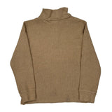 Age 8-10 Polo By Ralph Lauren 1/4 Zip - Small Beige Cotton