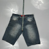 Stor Jeans Denim Shorts - 36W 11L Blue Cotton