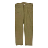 Levis Trousers - 32W 30L Khaki Cotton