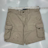 Polo By Ralph Lauren Cargo Shorts - 38W 10L Khaki Cotton