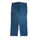 Wrangler Carpenter Pants - 36W 32L Blue Cotton