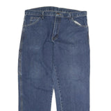 DICKIES Mens Jeans Blue Regular Straight Denim Medium W38 L35 Workwear