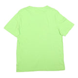 PUMA Mens Green Graphic Modern T-Shirt M Short Sleeve Crew Neck Cotton Blend