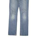 MELTIN POT Womens Regular Blue Denim Light Wash Jeans W28 L33 Casual Zip Fly