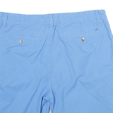 CALVIN KLEIN Mens Shorts Blue XL W34 Casual Cotton Blend Summer Wear