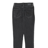LEVI'S Womens Slim Black Denim Skinny Jeans Cotton Blend W24 L28 Stylish Fit
