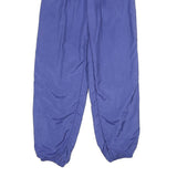 LOFFLER Womens Joggers Blue XL W26 L32 Casual Relaxed Tapered Fit Polyamide