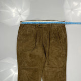 Ralph Lauren Cord Pants - 36″ Waist Brown Cotton