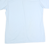 Mens Light Blue Cotton Plain Shirt M Classic Regular Fit Casual Button Shirt
