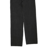 WRANGLER Womens Black Regular Straight Denim Medium W26 L28 Zip Jeans