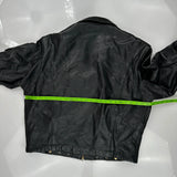 Unbranded Leather Jacket - Large Black Leather