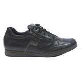 COLUMBIA Mens Leather Lace-Up Shoes Black UK 9 Casual Zipper Side Detail