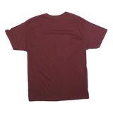 CHAMPION Mens Maroon Virginia Tech Graphic T-Shirt L Short Sleeve Crew Neck