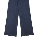 LEVI'S Womens Blue Loose Wide-Leg Denim Medium W26 L29 Cotton Blend Zip Jeans