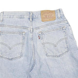 LEVI'S Womens Shorts Blue Denim Casual Regular M W28 Levi's Brand Iconic