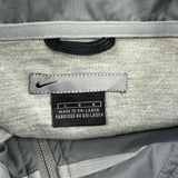 Nike Windbreaker - Large Grey Polyester