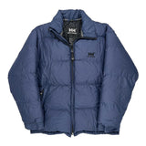 Helly Hansen Puffer - Medium Blue Down And Feather