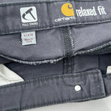 Carhartt Cargo Pants - 32W 28L Gray Cotton