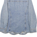 MARC CAIN Womens Blue Denim Jacket M Cotton Button Plain Classic Casual