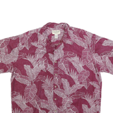 COOKE STREET Mens Red & White Hawaiian Shirt 2XL Cotton Blend Casual Summer