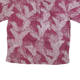 COOKE STREET Mens Red & White Hawaiian Shirt 2XL Cotton Blend Casual Summer