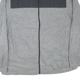 STARTER Mens Grey & Black Zip Jacket XL Polyester Blend Casual Lightweight