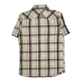 Oakley Checked Short Sleeve Shirt - Small Multicoloured Cotton
