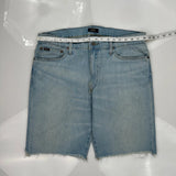 Polo By Ralph Lauren Denim Shorts - 36W 10L Light Wash Cotton