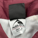 Pentagram Thrasher Graphic Windbreaker - Small Burgundy Polyester