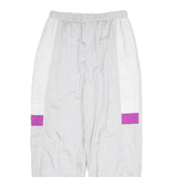EQUIPE Womens Joggers White & Purple Regular Tapered M W28 L32 Lightweight