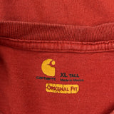 Carhartt T-Shirt - XL Red Cotton