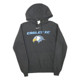 NIKE Womens Black Eagles XC Pullover Hoodie XS Cotton Blend Sports Sweatshirt