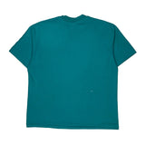 Hanes Single Stitch T-Shirt - XL Green Cotton Blend