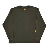 Carhartt Long Sleeve T-Shirt - XL Green Cotton