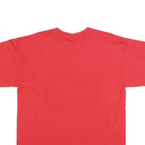 GILDAN Mens Red Durango Volleyball Graphic T-Shirt L Crew Neck Short Sleeve