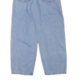 LEVI'S Womens Loose Blue Denim Light W30 L28 Casual Zip Cotton Blend Jeans