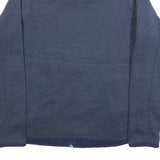 PATAGONIA Mens Blue Jacket M Polyester Blend Zip Plain Casual Outdoor Warm
