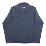 PATAGONIA Mens Blue Jacket M Polyester Blend Zip Plain Casual Outdoor Warm