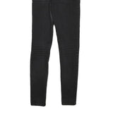 LEVI'S 720 Womens Jeans Black Slim Skinny Denim Medium W24 L26 Skinny Fit Zip