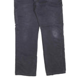 DICKIES Mens Jeans Black Regular Straight Denim Medium W38 L30 Workwear Pants