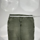 Carhartt Carpenter Pants - 40W 30L Green Cotton